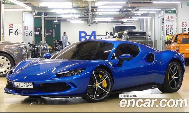 Ferrari 296 из Кореи Encar