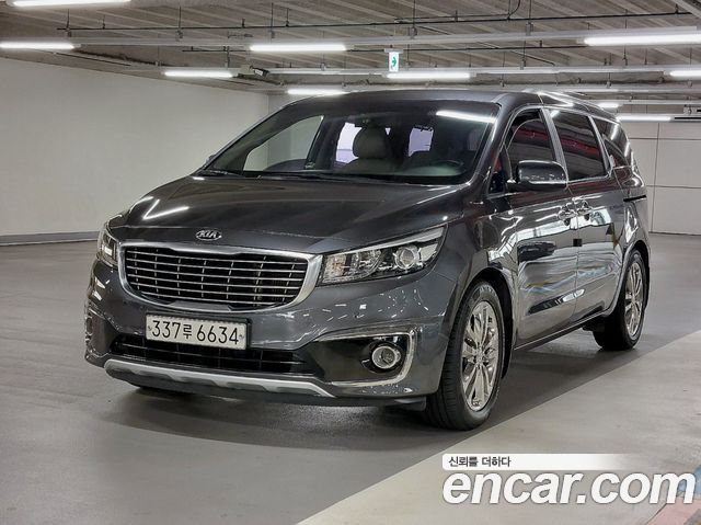Kia Carnival из Кореи Encar