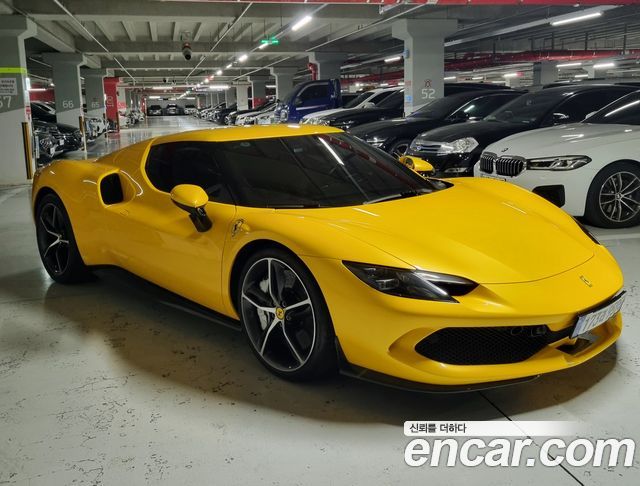 Ferrari 296 из Кореи Encar