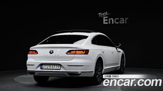 Volkswagen Arteon из Кореи Encar