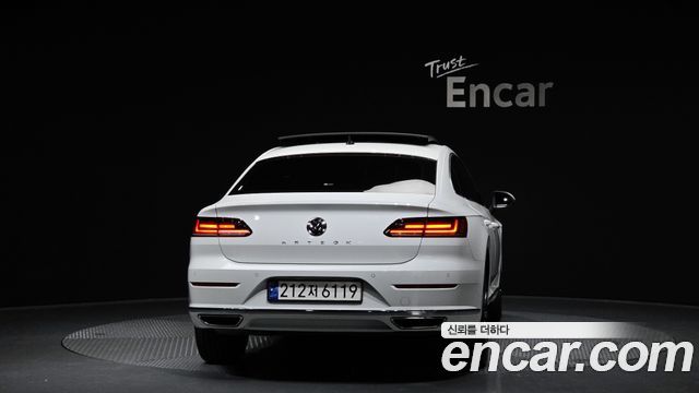 Volkswagen Arteon из Кореи Encar