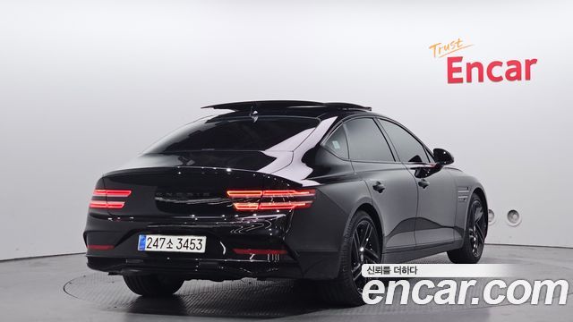 Genesis G80 Gasoline 2.5 Turbo AWD Black — пробег 12 208 км — фото 2 из 5