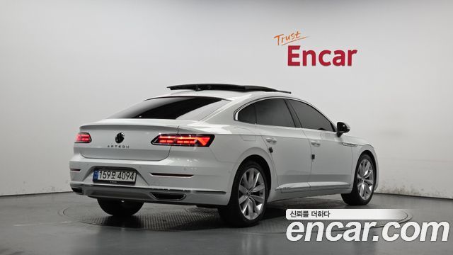Volkswagen Arteon из Кореи Encar