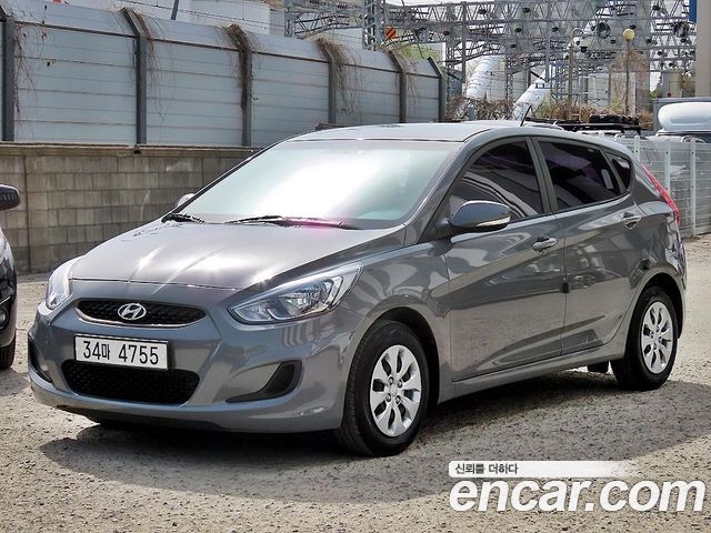 Hyundai Accent из Кореи Encar