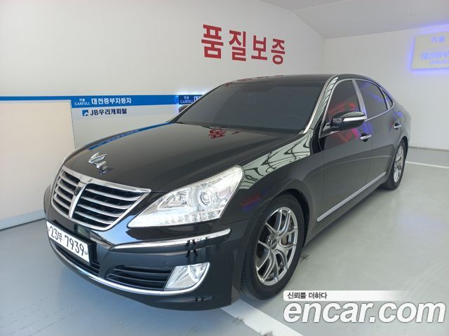 Hyundai Equus из Кореи Encar
