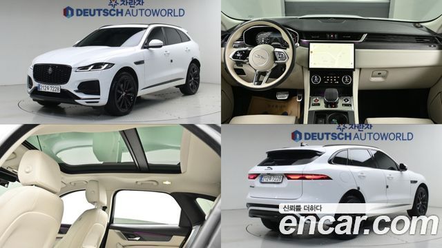 Jaguar F-PACE из Кореи Encar
