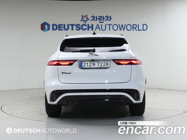 Jaguar F-PACE из Кореи Encar