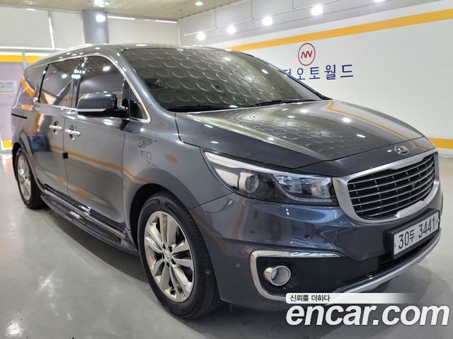 Kia Carnival из Кореи Encar