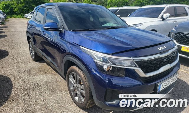 Kia Seltos Gasoline 1.6 Turbo 2WD Prestige — пробег 97 420 км — фото 1 из 5