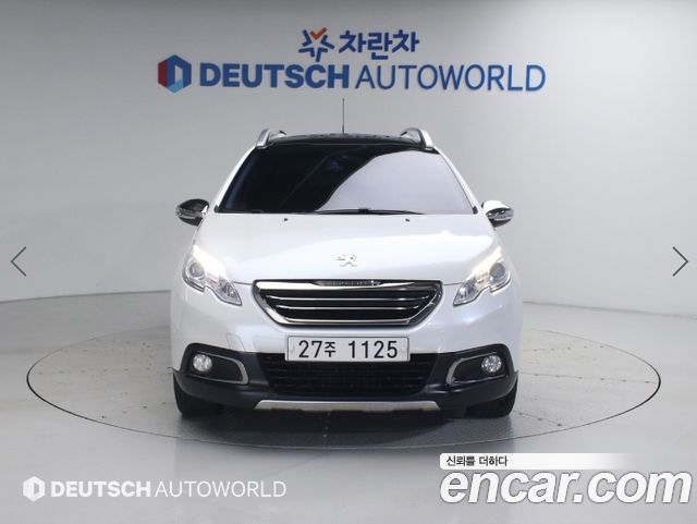 Peugeot 2008 из Кореи Encar