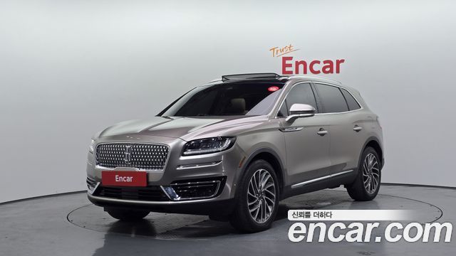 Lincoln Nautilus из Кореи Encar