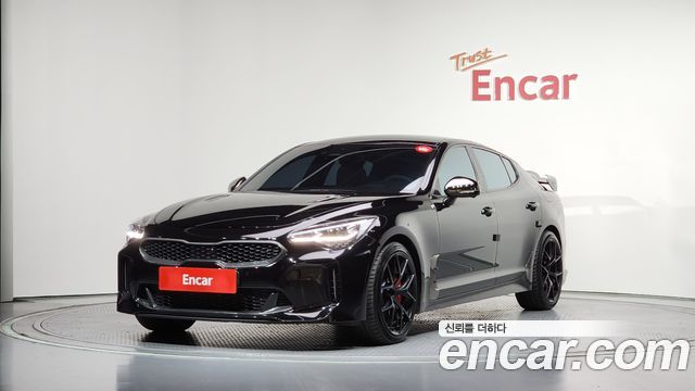 Kia Stinger из Кореи Encar