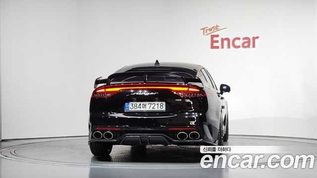 Kia Stinger из Кореи Encar