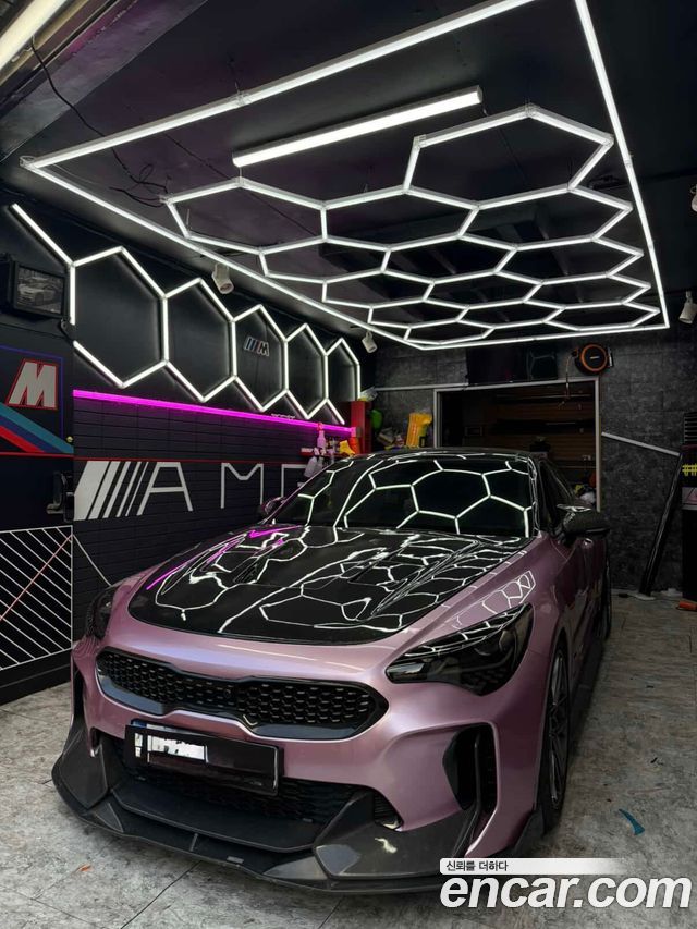 Kia Stinger из Кореи Encar