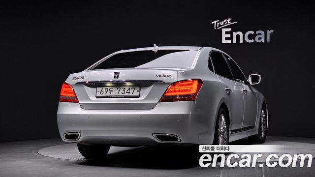 Hyundai Equus из Кореи Encar