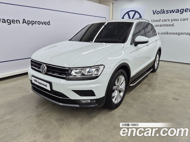 Volkswagen Tiguan из Кореи Encar