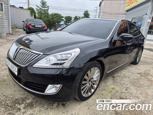 Hyundai Equus из Кореи Encar