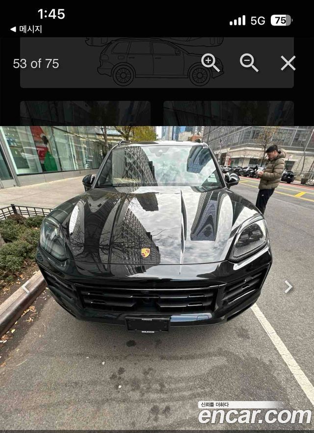 Porsche Cayenne из Кореи Encar