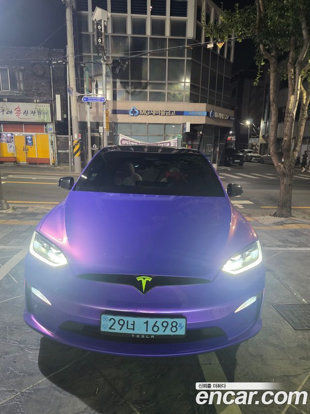 Tesla Model X из Кореи Encar