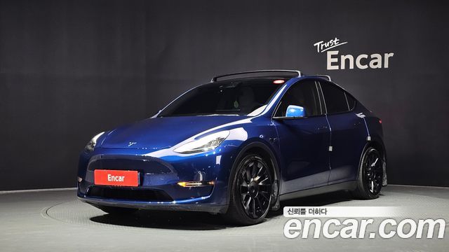 Tesla Model Y Long Range AWD — пробег 94 996 км — фото 1 из 5
