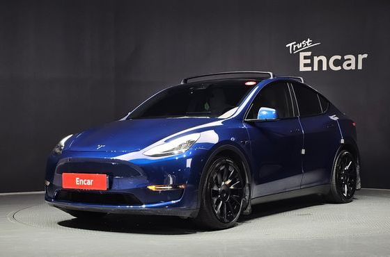 Tesla Model Y Long Range AWD — пробег 94 996 км — фото 1 из 5