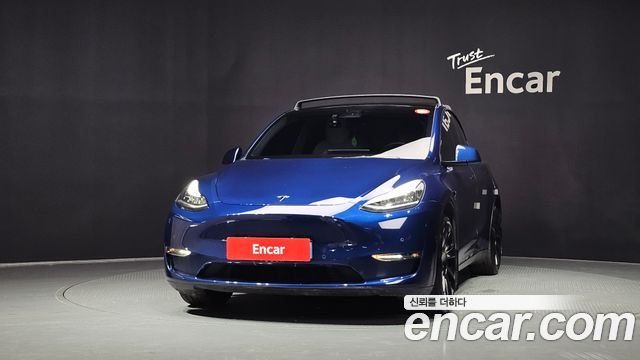 Tesla Model Y Long Range AWD — пробег 94 996 км — фото 3 из 5