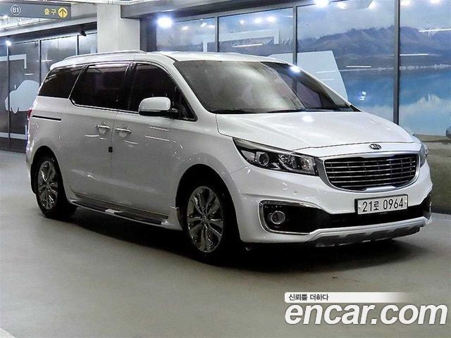 Kia Carnival из Кореи Encar