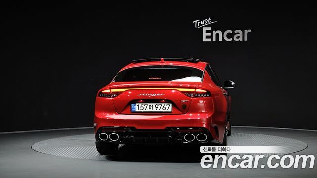 Kia Stinger из Кореи Encar
