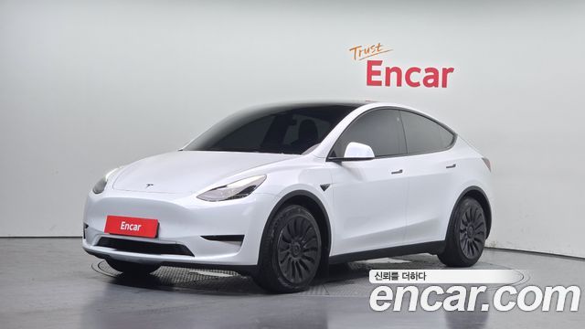 Tesla Model Y из Кореи Encar