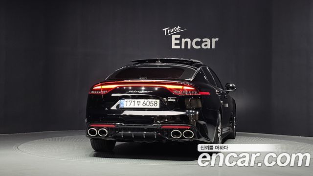 Kia Stinger из Кореи Encar