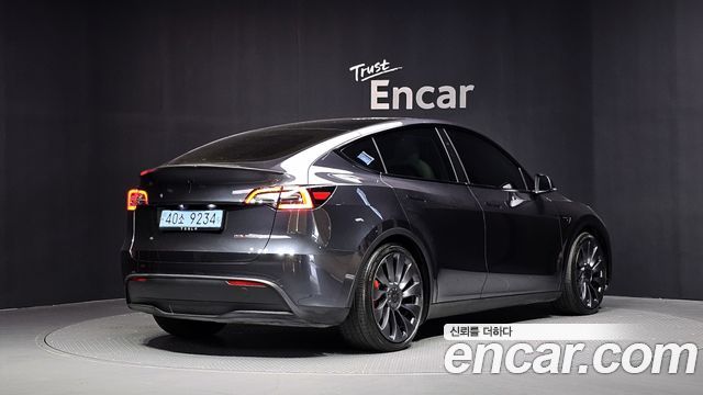 Tesla Model Y из Кореи Encar