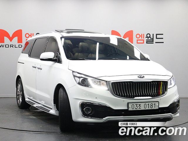 Kia Carnival из Кореи Encar