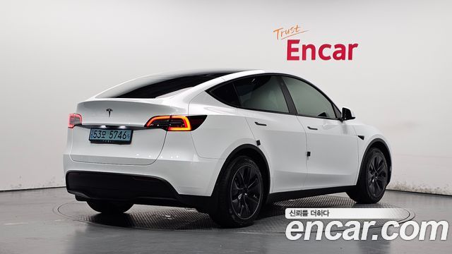Tesla Model Y из Кореи Encar