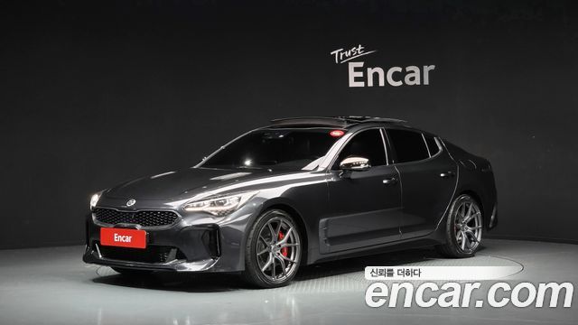 Kia Stinger из Кореи Encar