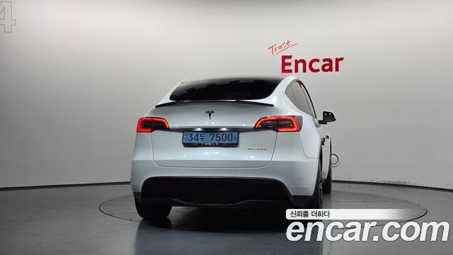 Tesla Model Y из Кореи Encar