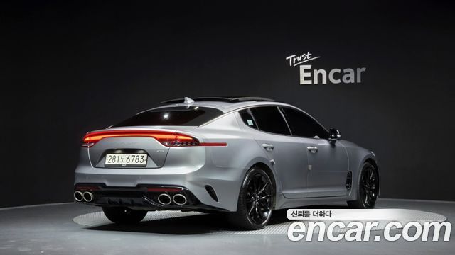 Kia Stinger из Кореи Encar