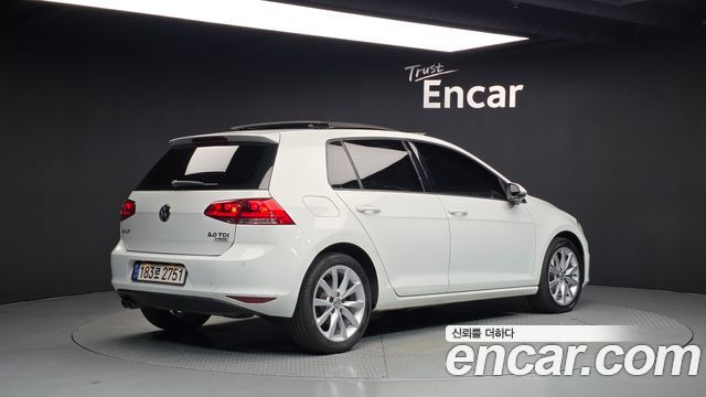 Volkswagen Golf из Кореи Encar