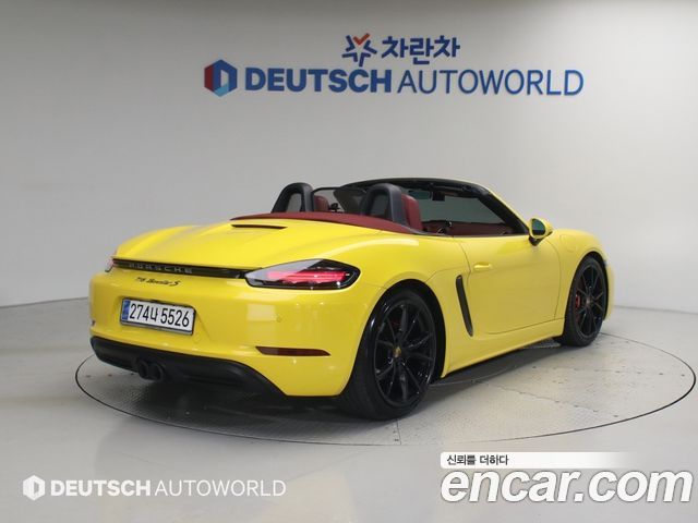 Porsche 718 из Кореи Encar