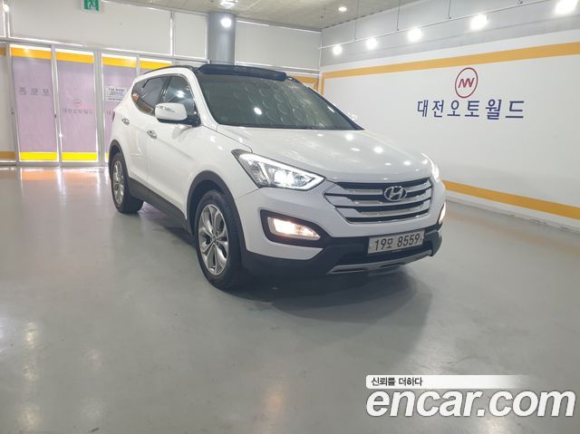 Hyundai Santafe Diesel(e-VGT) 2.0 2WD Premium — пробег 144 212 км — фото 3 из 5