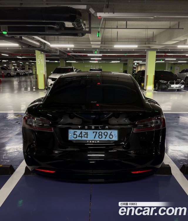 Tesla Model S из Кореи Encar