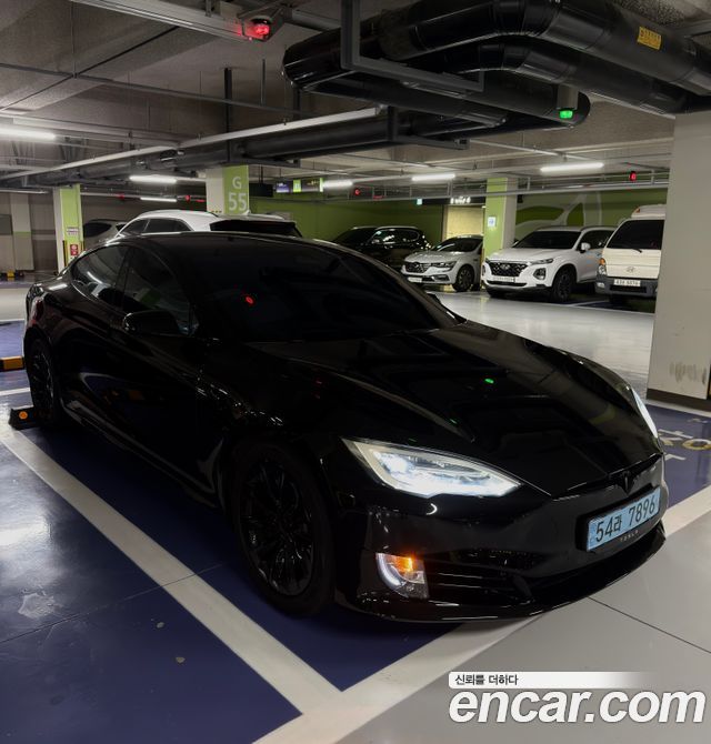 Tesla Model S из Кореи Encar