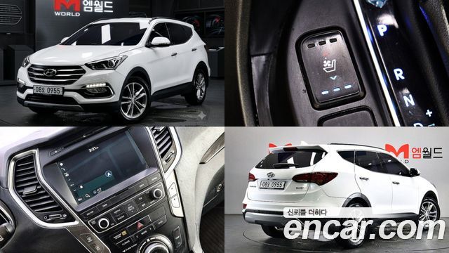 Hyundai Santafe из Кореи Encar