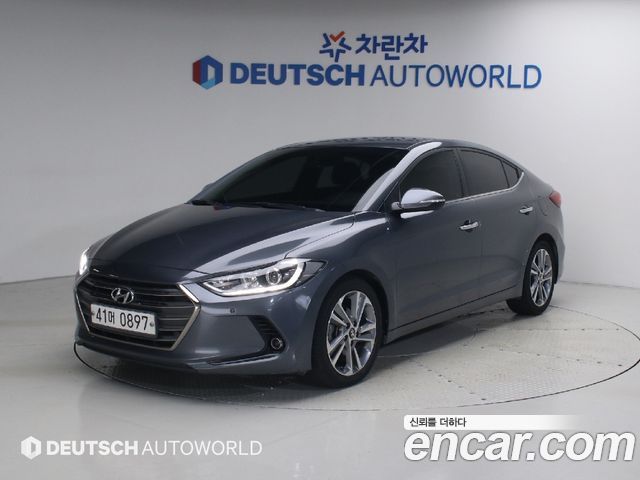 Hyundai AVANTE 1.6 e-VGT Premium — пробег 176 639 км — фото 1 из 5