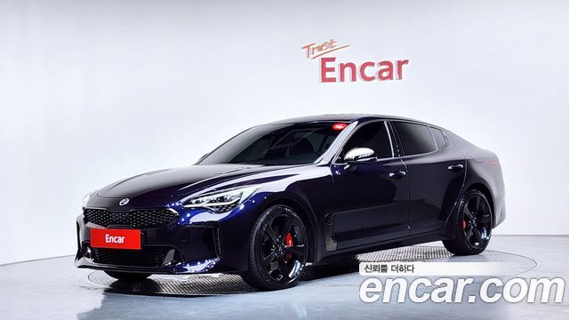 Kia Stinger из Кореи Encar