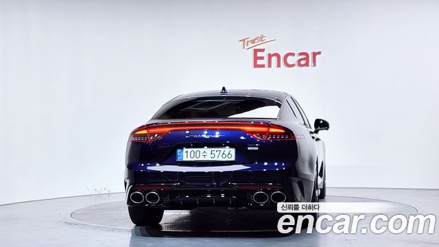 Kia Stinger из Кореи Encar