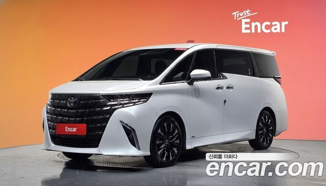 Toyota Alphard из Кореи Encar