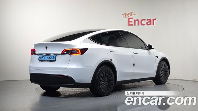 Tesla Model Y из Кореи Encar