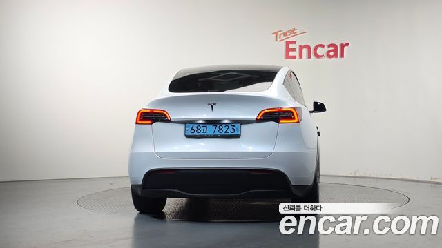 Tesla Model Y из Кореи Encar