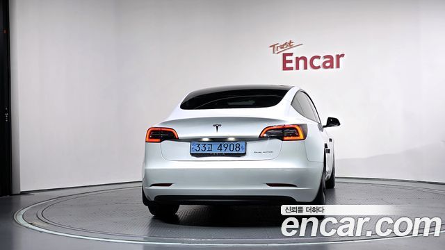 Tesla Model 3 из Кореи Encar