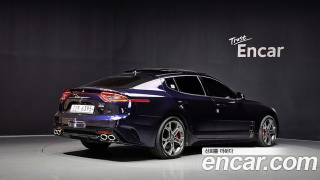 Kia Stinger из Кореи Encar